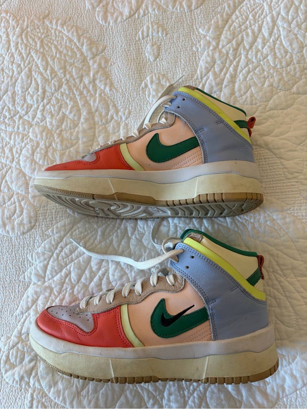 Nike Dunk High Sneakers Colorful